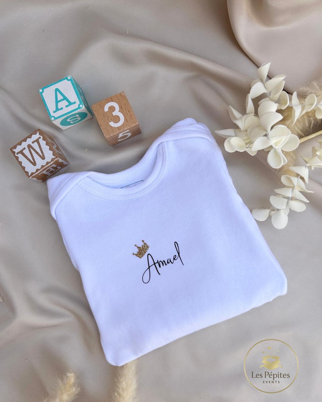 Body bébé manches longues 100% coton