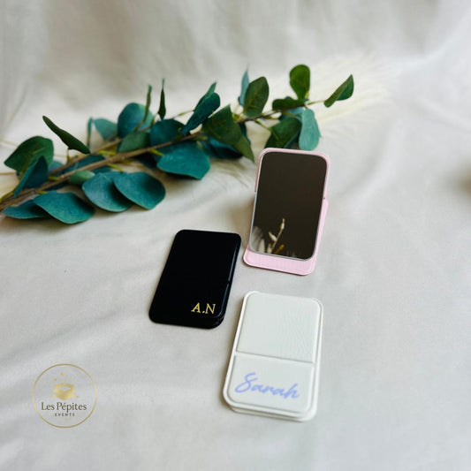 Miroir de poche personnalisable
