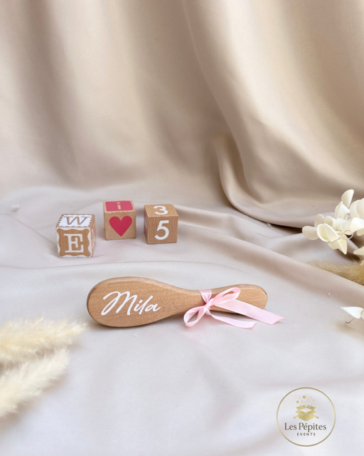 Set Brosse & Peigne Personnalisé pour Bébé