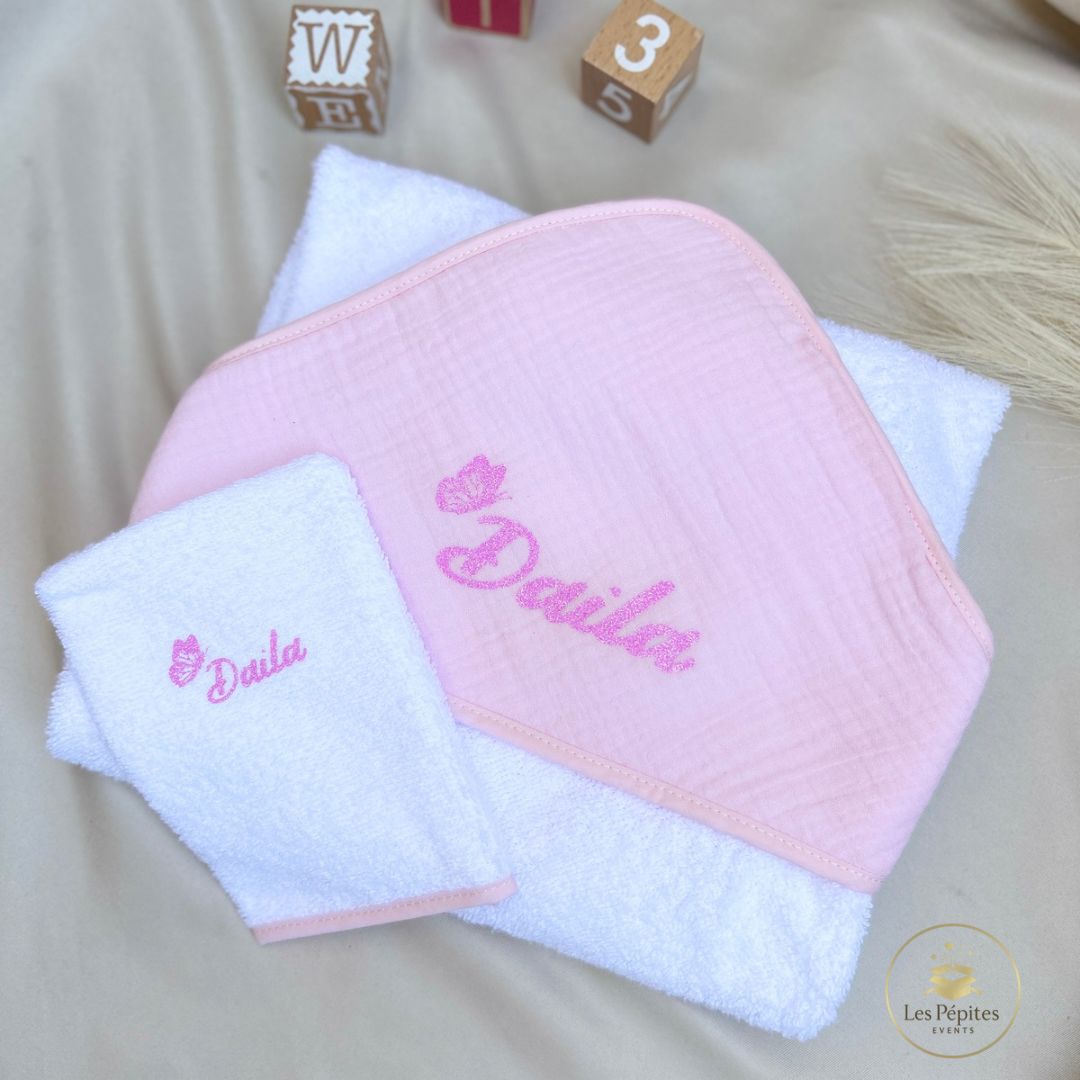 Cape de bain bébé