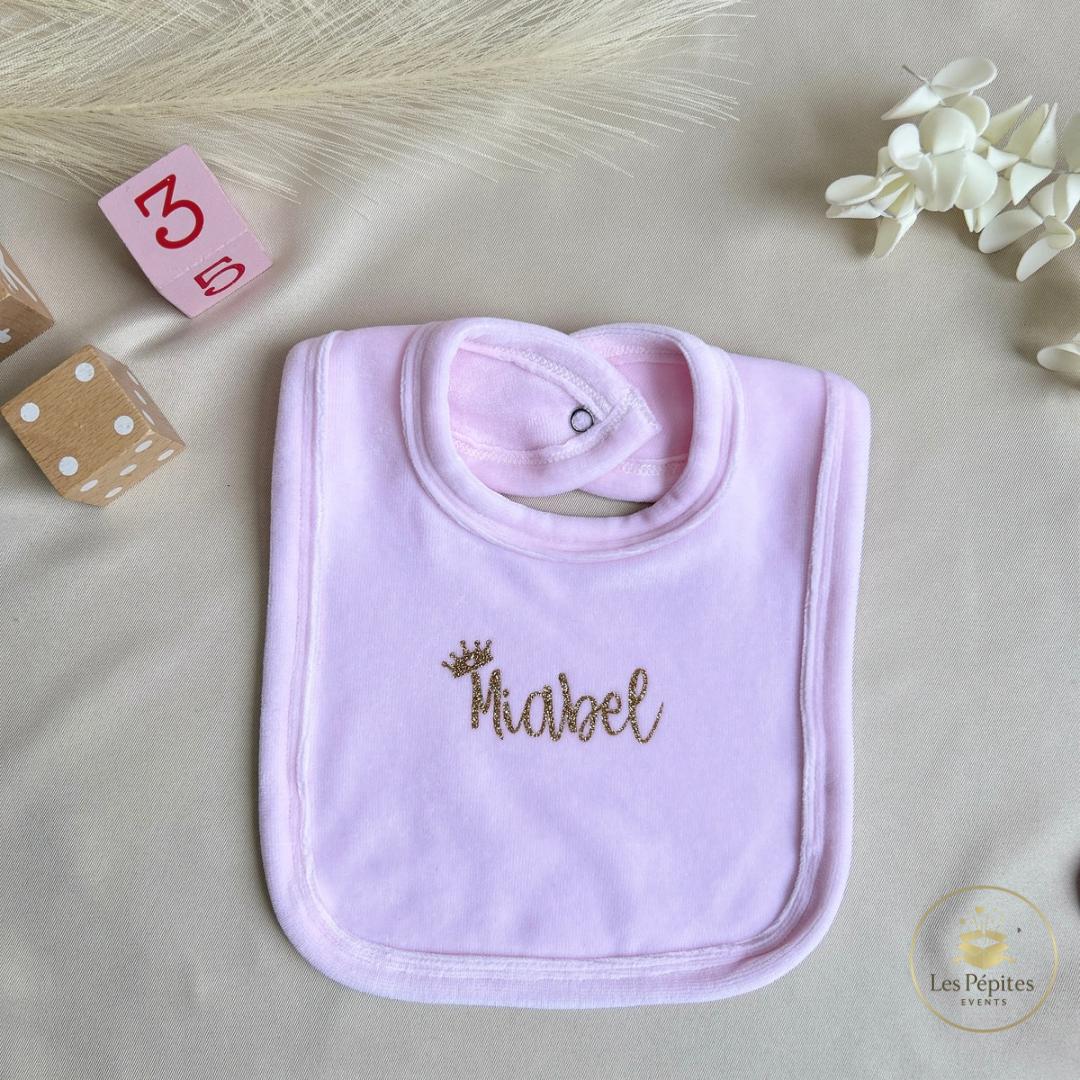 Ensemble naissance personnalisé 5 pcs ( rose )