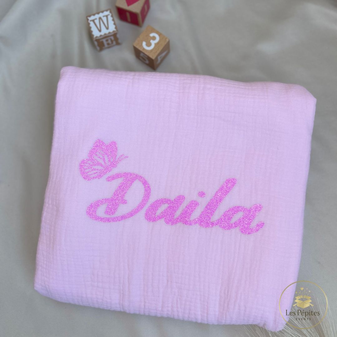 Couverture bébé en gaze de coton