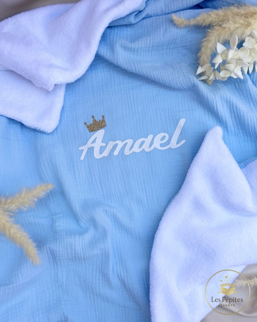 Couverture bébé en gaze de coton