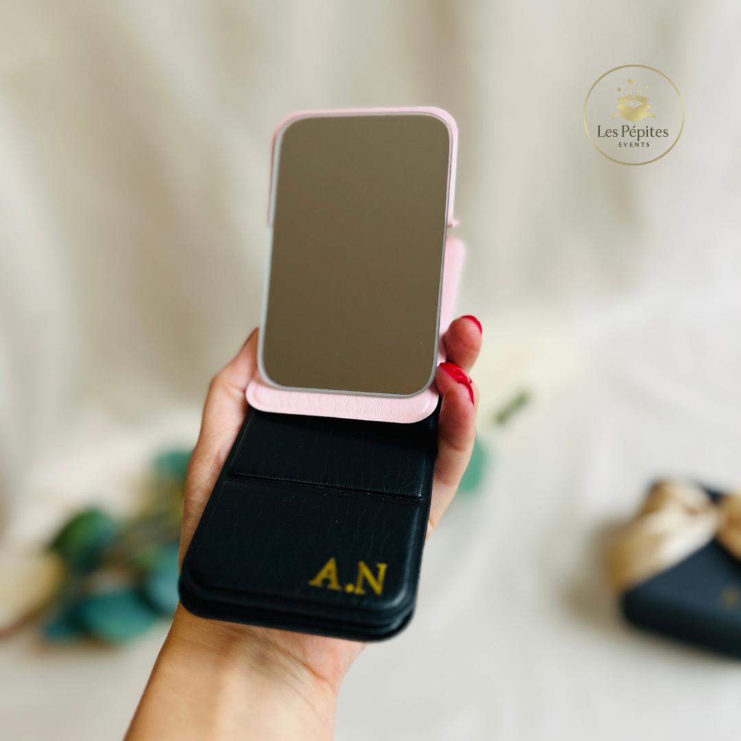 Miroir de poche personnalisable