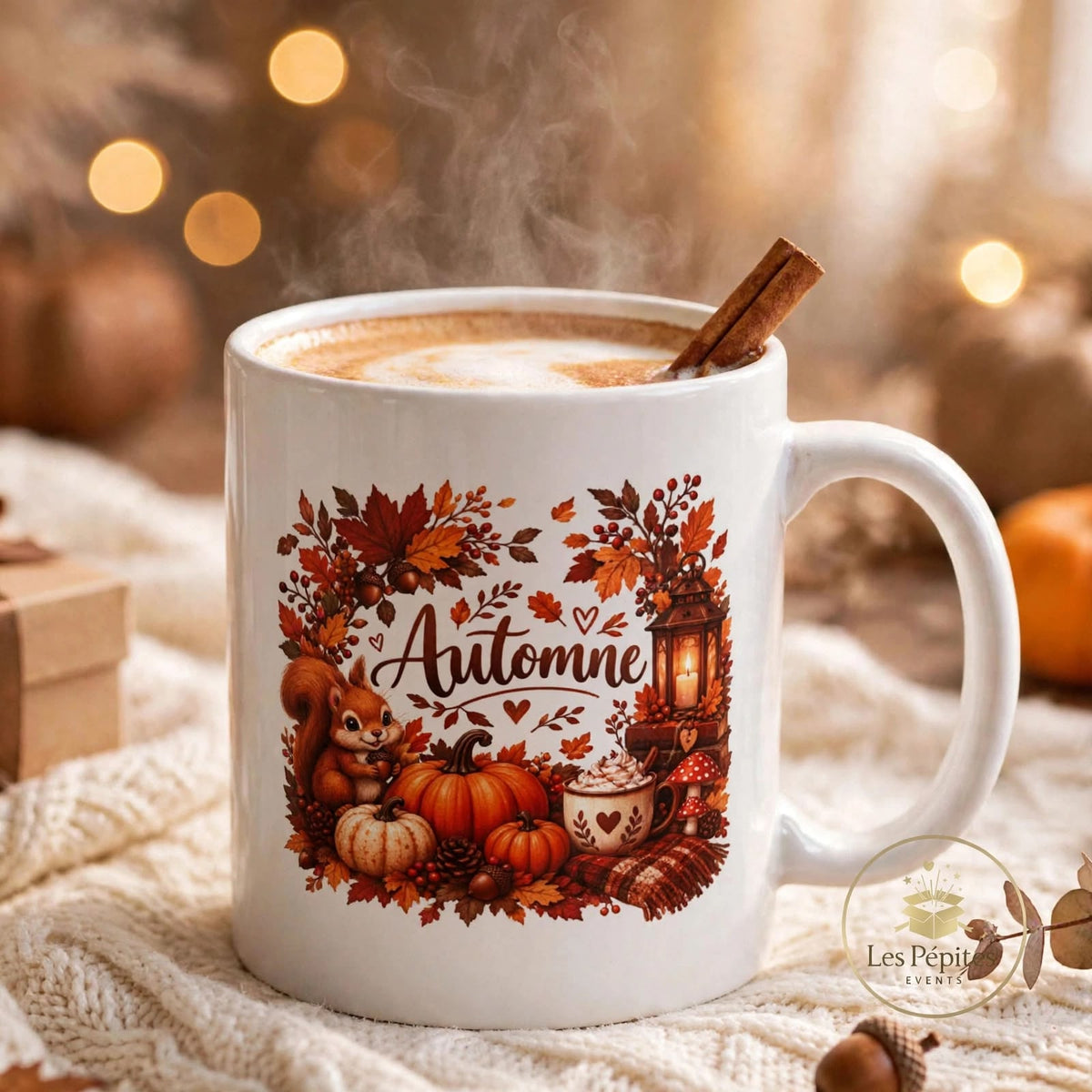 Mug Écureuil d'Automne