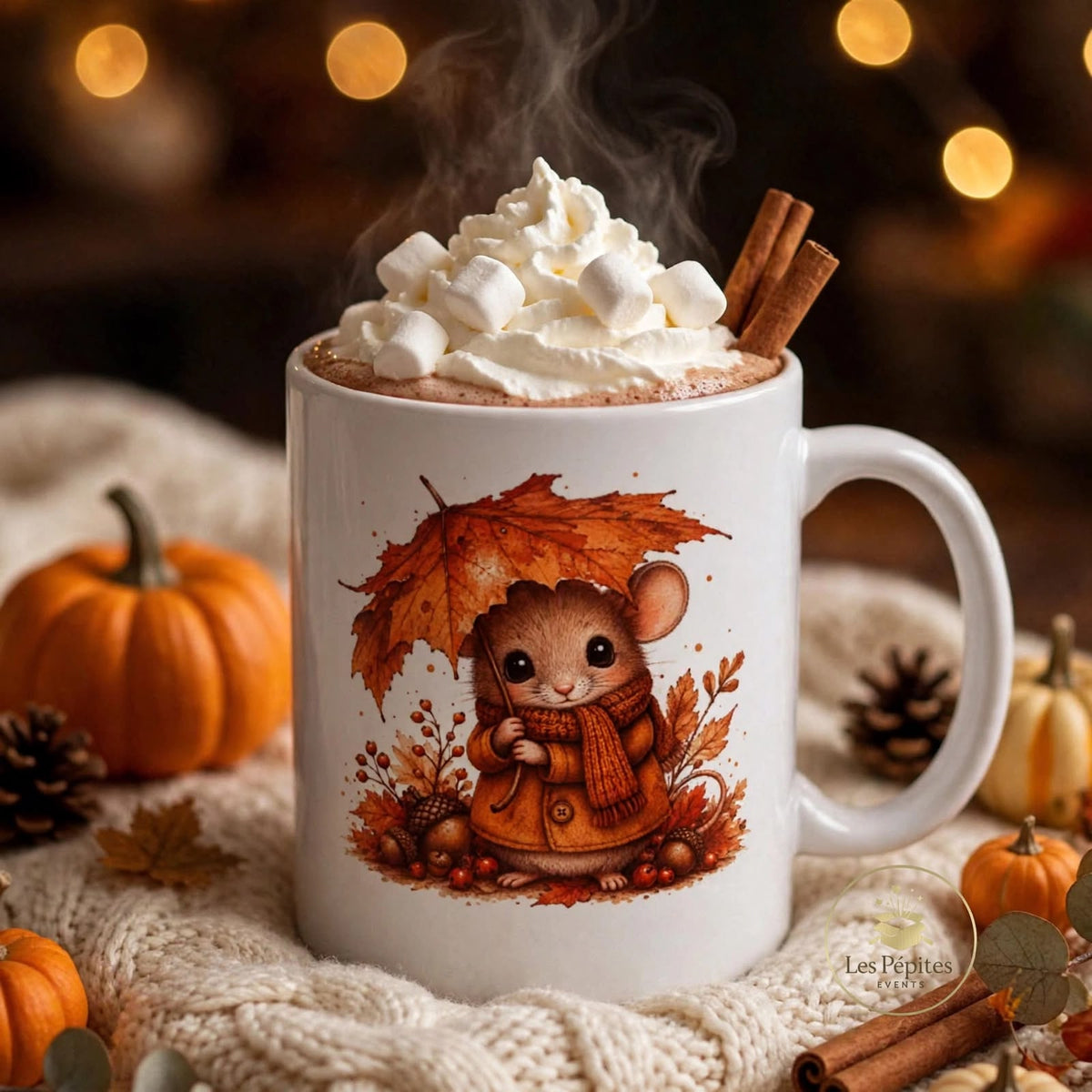 Mug Souris d'Automne
