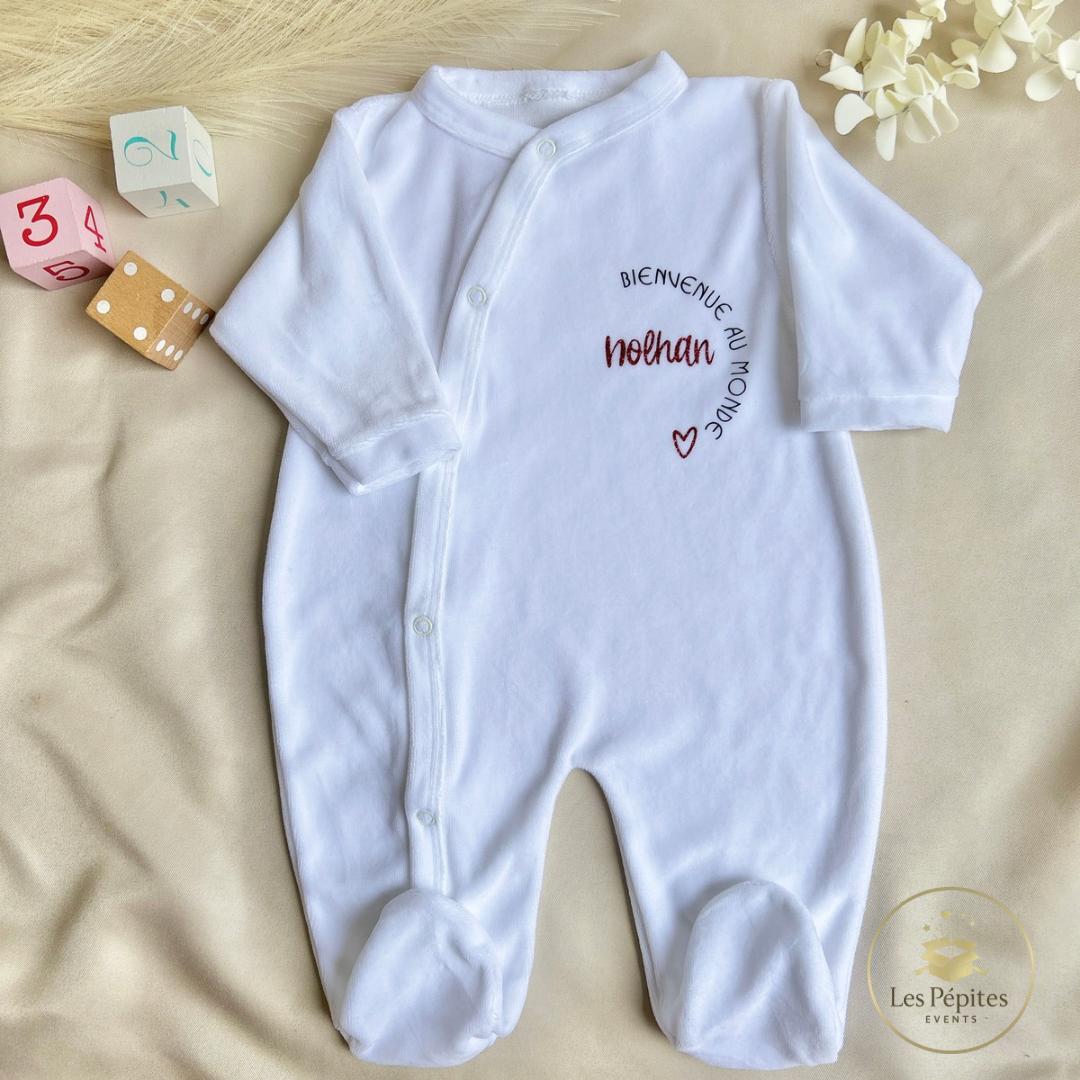 Ensemble naissance 3 pcs ( blanc )