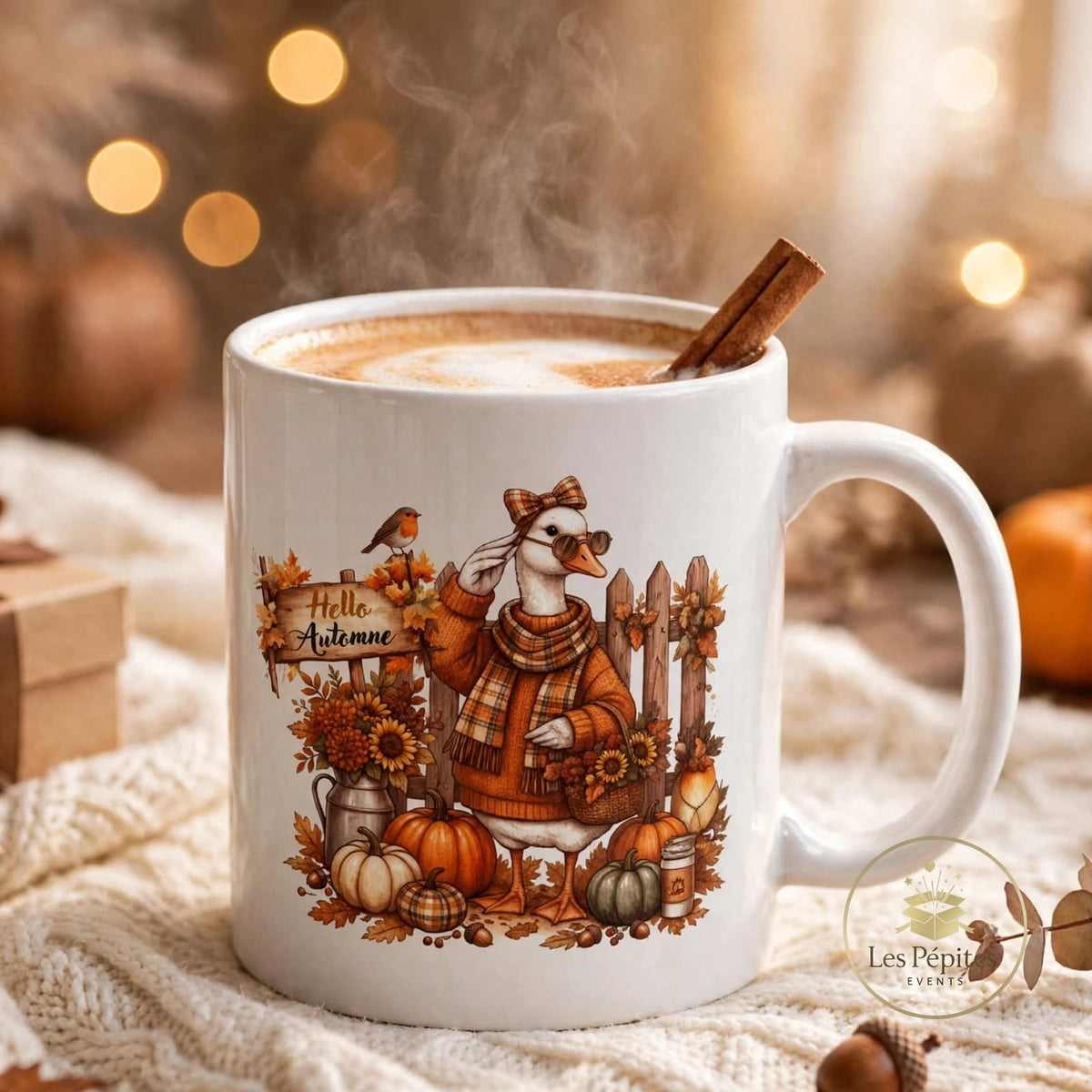 Mug Oie "Hello Automne"