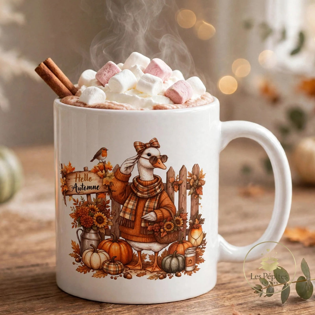 Mug Oie "Hello Automne"